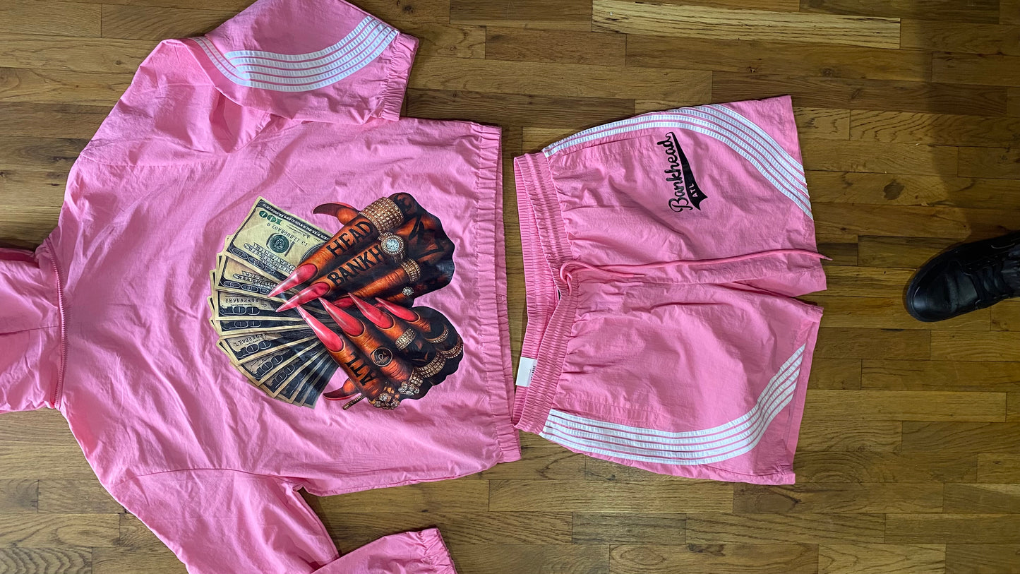 Bankhead Windbreaker Shirt set w/Hoodie