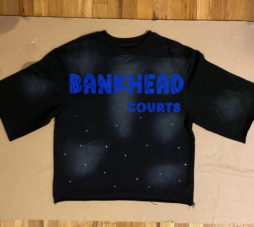 Oversized Cropped Sweatshirt