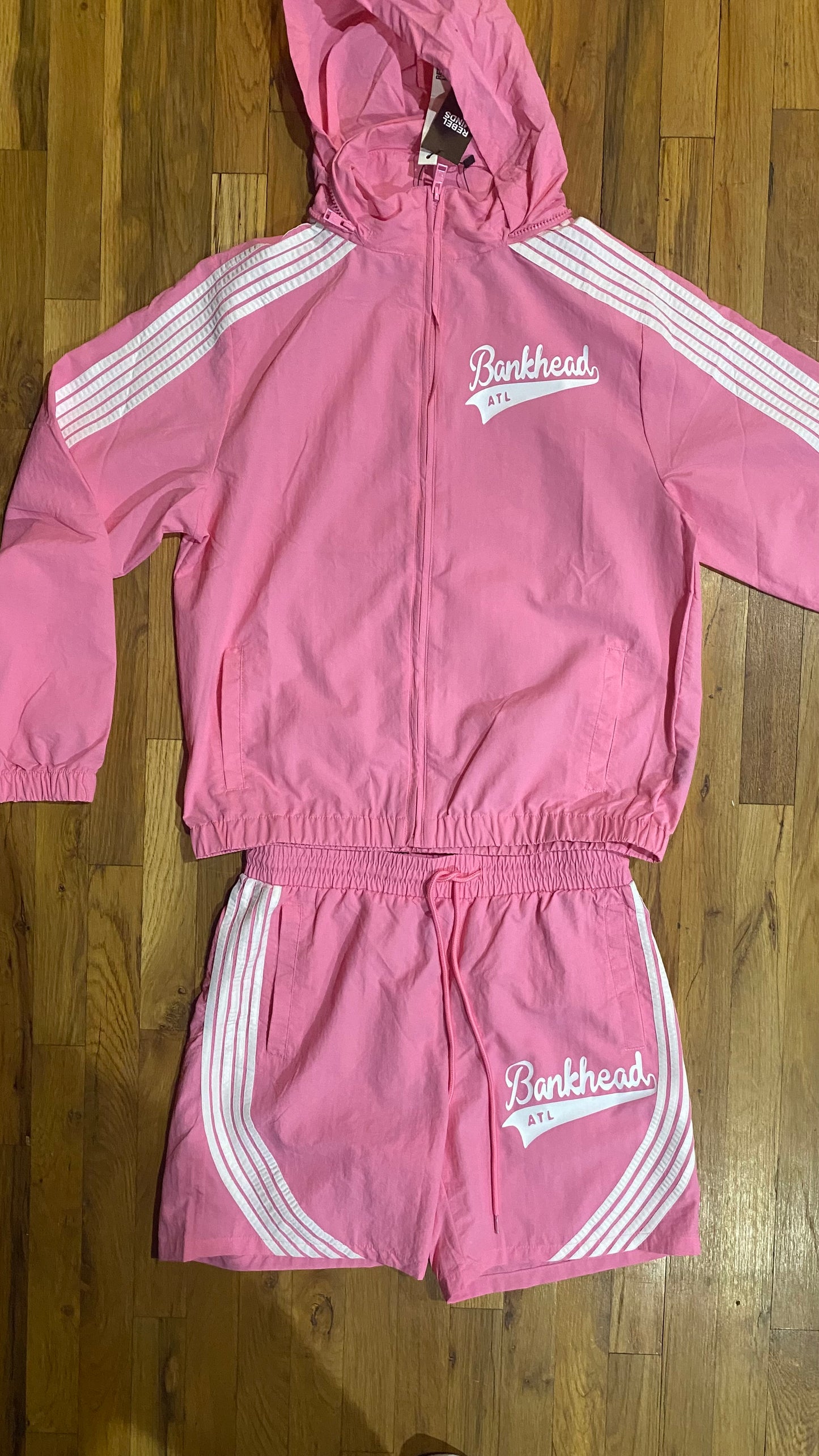 Bankhead Windbreaker Short Set w/ Hoodie