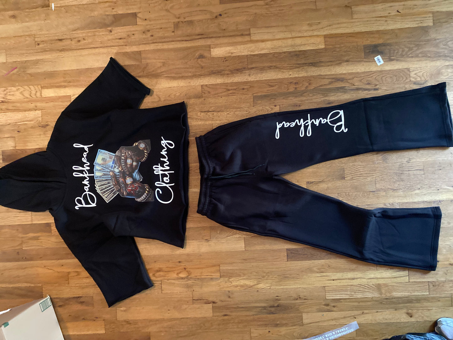 Bankhead Clothing Crop Hoodie Flare Set