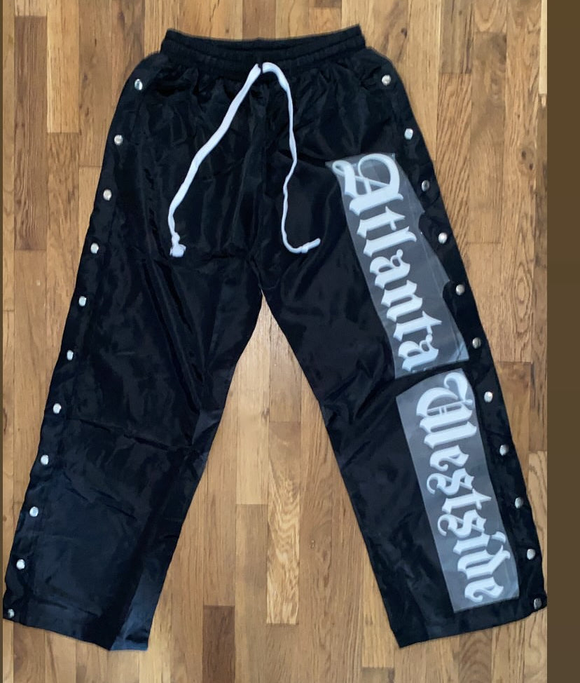 Oversized Drop Shoulder Shirt w/ Oversized Windbreaker Break-away Pants Set