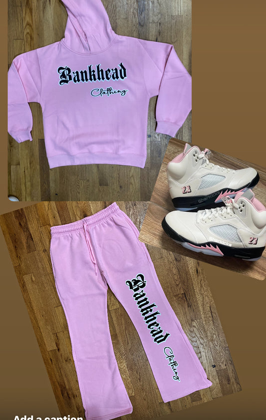 Oversized Flare Jogger Set