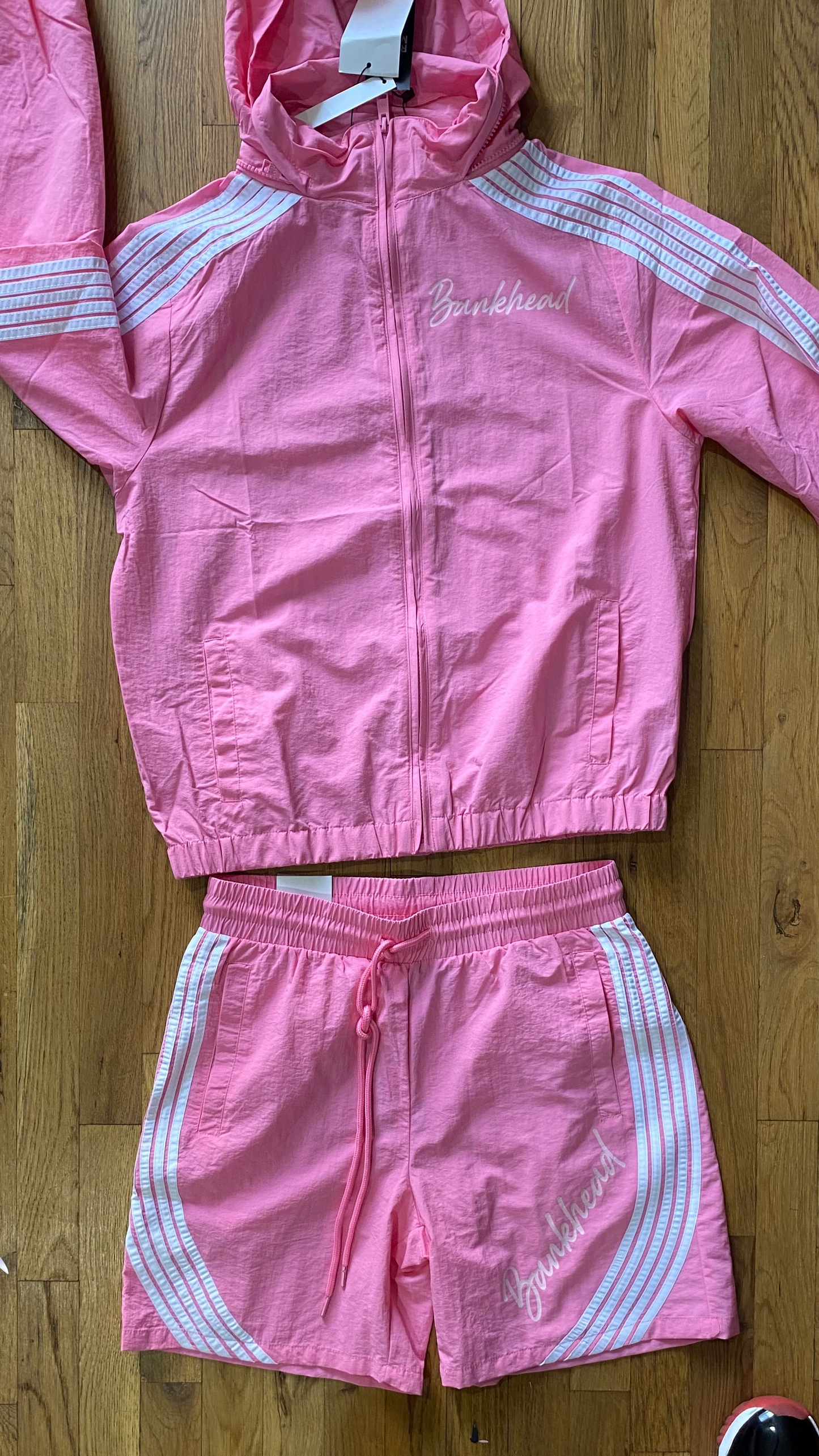 Bankhead Windbreaker Short Set w/ Hoodie