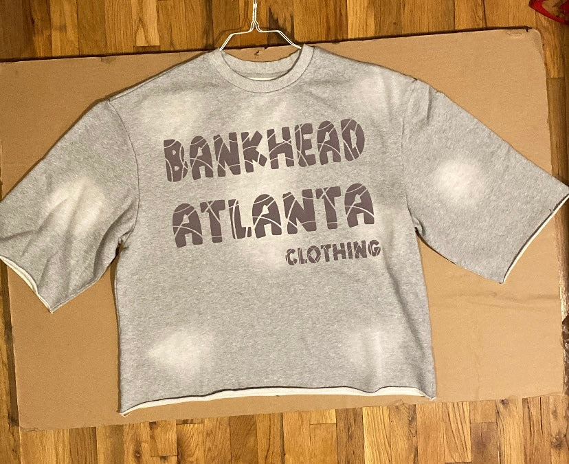 Oversized Cropped Sweatshirt